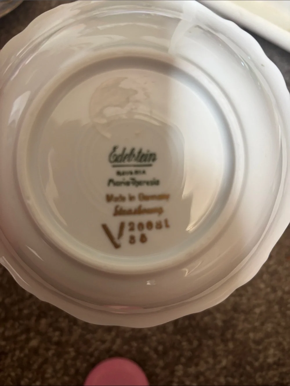 Vintage Edelstein Floral bowl